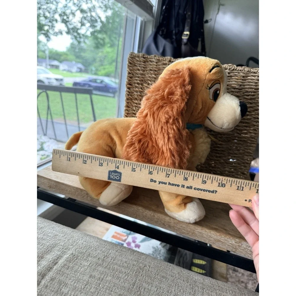 Disney Store Plush Lady from Lady & The Tramp 10